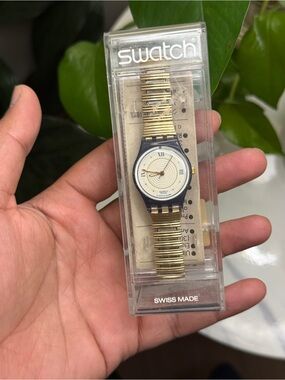 Swatch Lady LITTLE ROCK unworn mint condition rare find Vintage 1994 25mm dial